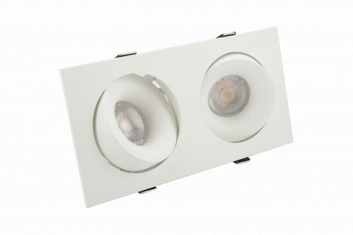 Точечный светильник Roto DK2122-WH (алюминий, цвет белый) - лучшие Встраиваемые споты в INMYROOM