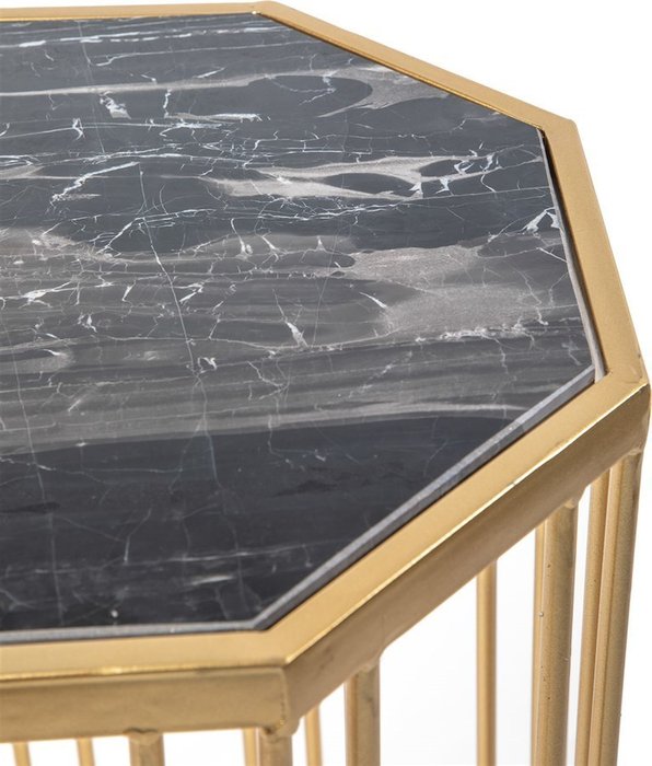 Столик интерьерный с чёрным мрамором - купить Кофейные столики по цене 13000.0