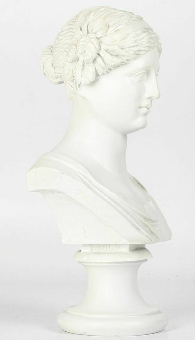 Фигурка Бюст гречанки белого цвета - купить Фигуры и статуэтки по цене 6060.0
