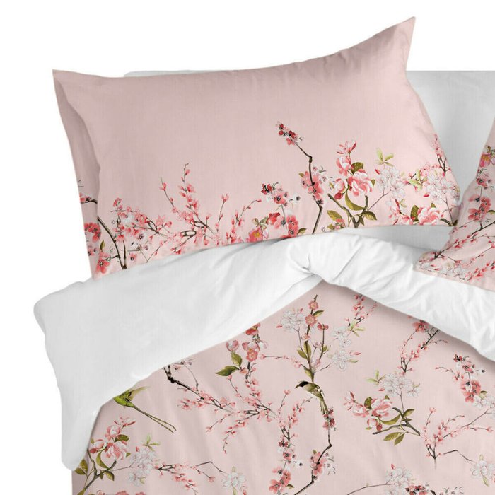 Наволочка Chinoiserie 50x75 розового цвета - лучшие Наволочки в INMYROOM