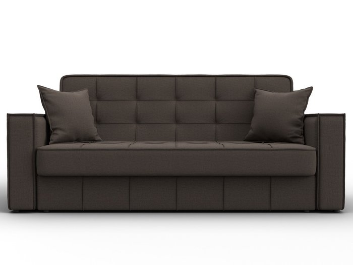 Диван-кровать Лига-068 коричневого цвета - купить Прямые диваны по цене 46990 Диван-кровать Лига-068 коричневого цвета - купить Прямые диваны по цене 46990