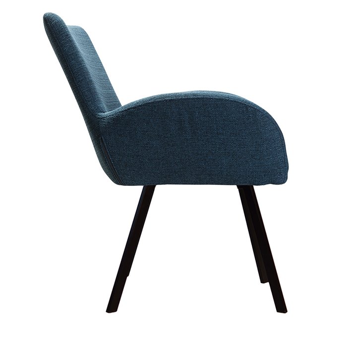 Кресло Henrik Arki Сканди Блю Арт синего цвета - лучшие Интерьерные кресла в INMYROOM