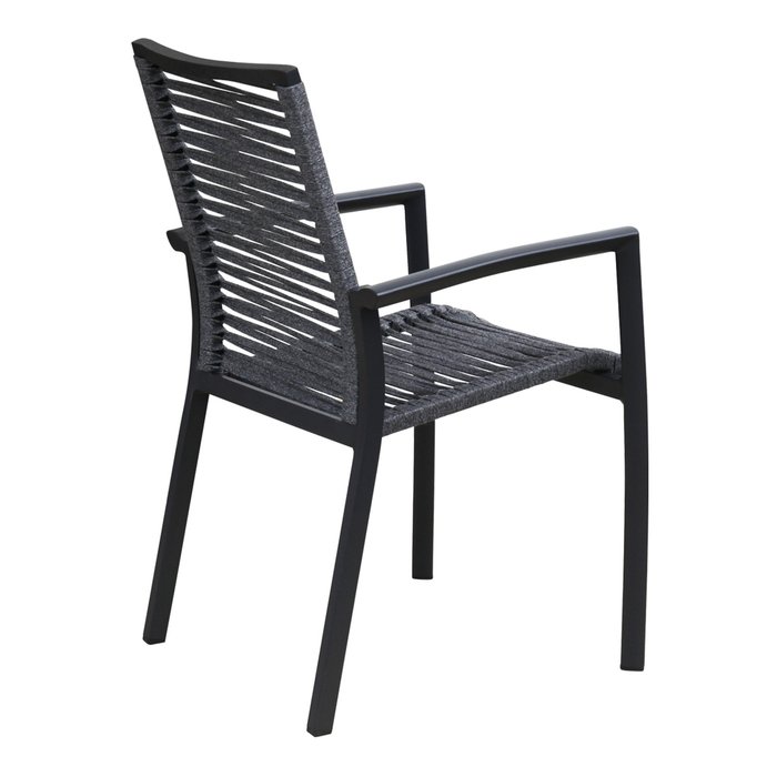 Стул Denver антрацитового цвета - купить Садовые стулья по цене 17500.0