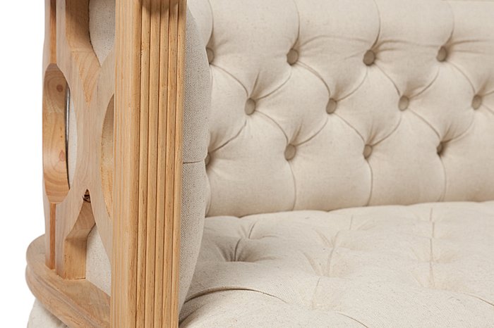 Диван Entryway Sofa с каретной стяжкой - купить Прямые диваны по цене 219500.0