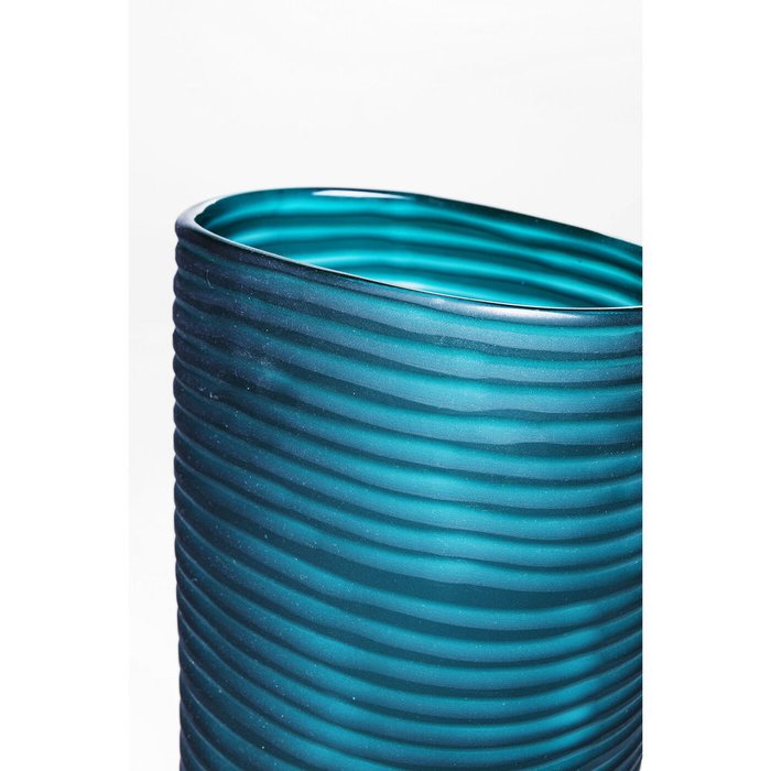 Ваза Swirl синего цвета - купить Вазы  по цене 11280.0