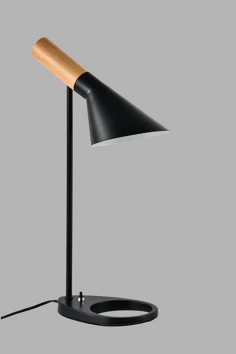 Лампа настольная Turin черного цвета - купить Настольные лампы по цене 14290.0
