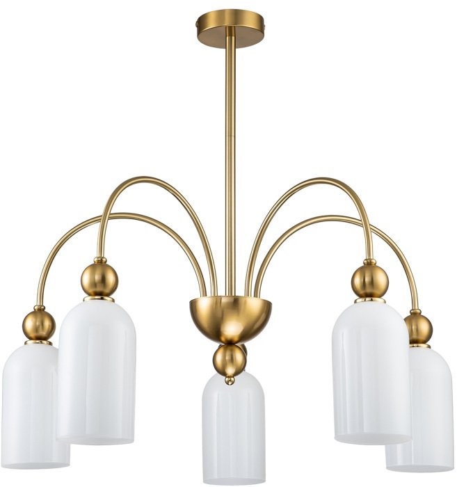 Потолочная люстра Escada ODE 686/5PL Copper - купить Потолочные люстры по цене 18080 Потолочная люстра Escada ODE 686/5PL Copper - купить Потолочные люстры по цене 18080