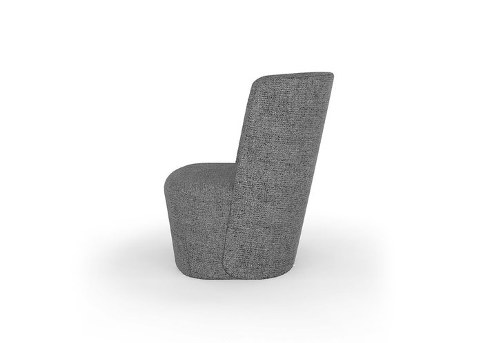 Кресло E7.5 в обивке из рогожки серого цвета - лучшие Интерьерные кресла в INMYROOM