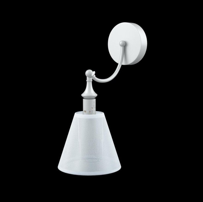 Бра Eclectic с белым абажуром - лучшие Бра и настенные светильники в INMYROOM