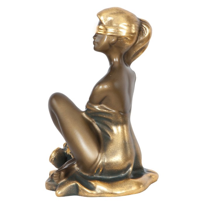 Статуэтка Фортуна бронзового цвета - лучшие Фигуры и статуэтки в INMYROOM
