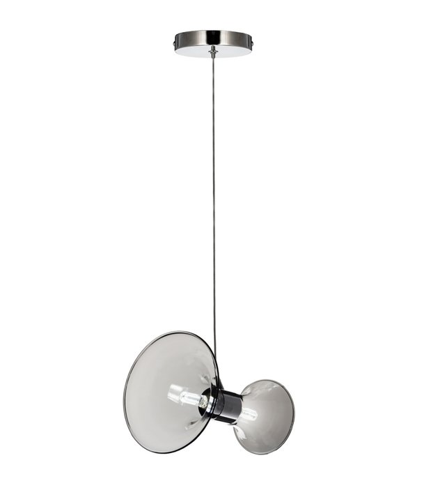 Подвесной светильник Warni из металла и стекла  - купить Подвесные светильники по цене 3400.0