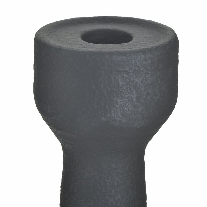Подсвечник из керамики черного цвета - купить Подсвечники по цене 3580.0