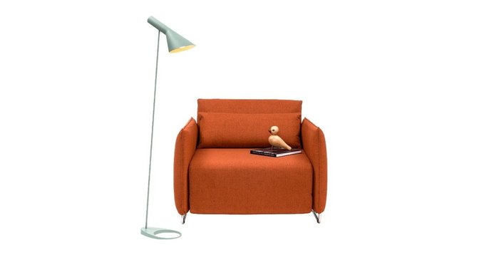 Кресло-кровать Sky оранжевого цвета - лучшие Интерьерные кресла в INMYROOM
