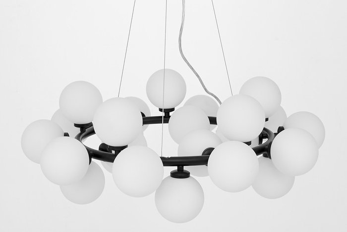Подвесной светильник Lumina Deco Marsiada LDP 6033-25 BK - лучшие Подвесные люстры в INMYROOM