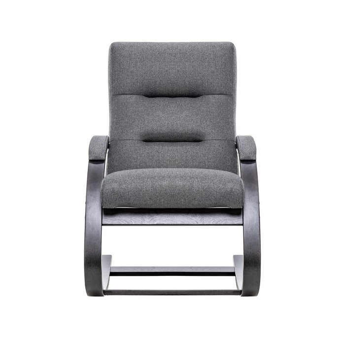 Кресло-качалка Милано серого цвета - купить Интерьерные кресла по цене 18530.0