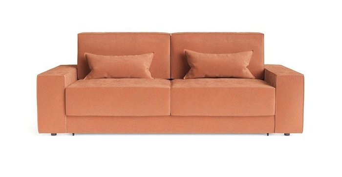 Диван-кровать Модесто оранжевого цвета