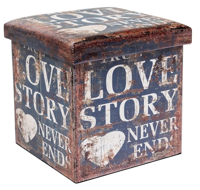 Пуф Love Story с деревянным каркасом - купить Пуфы по цене 6610.0