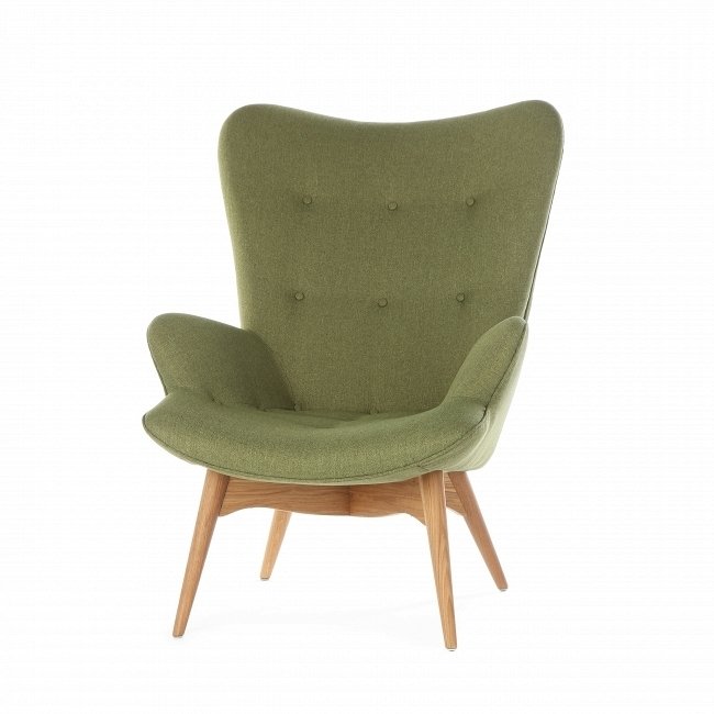Кресло Contour зеленого цвета