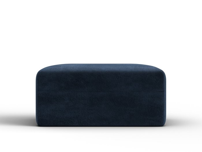 Пуф Лига-060 темно-синего цвета - купить Пуфы по цене 23990 Пуф Лига-060 темно-синего цвета - купить Пуфы по цене 23990