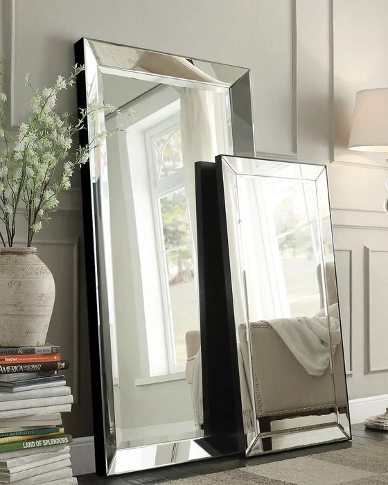 Напольное зеркало Винсан с зеркальной рамой - лучшие Напольные зеркала в INMYROOM
