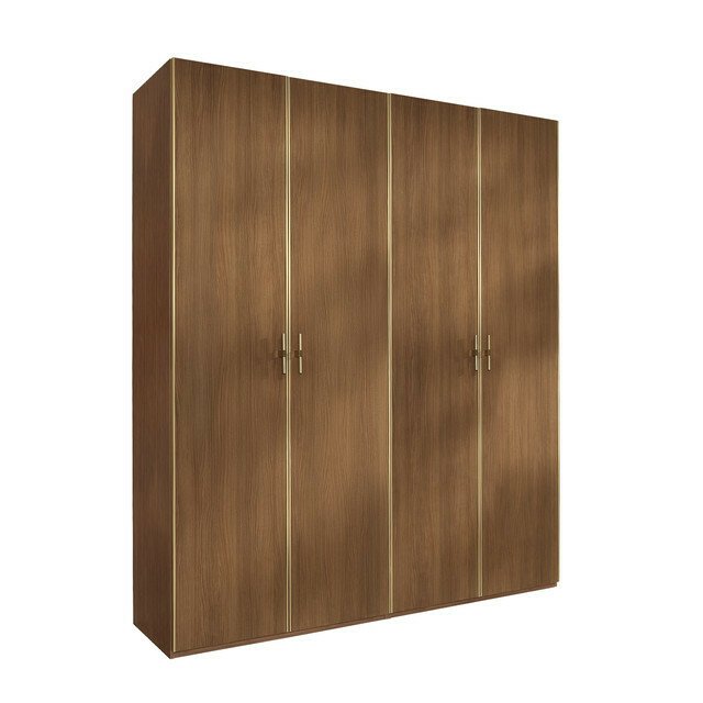 Шкаф четырехдверный Palmari коричневого цвета