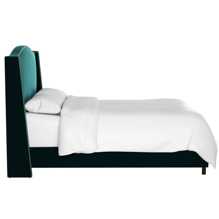 Кровать Cole Wingback Peacock 160х200 - купить Кровати для спальни по цене 102000.0