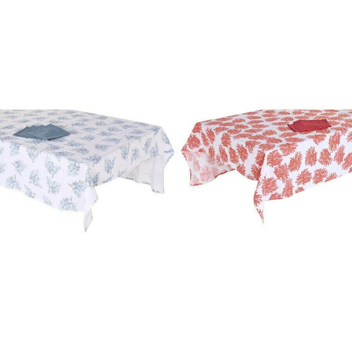 Скатерть и салфетки DKD Home Decor 150 x 250 x 0,5 см Синий Фуксия Белый (2 штук) Скатерть и салфетки DKD Home Decor 150 x 250 x 0,5 см Синий Фуксия Белый (2 штук)