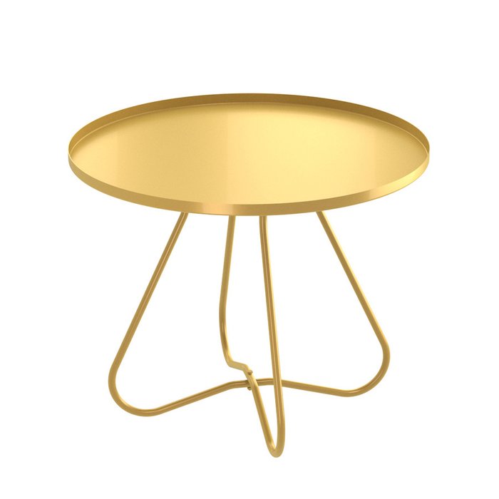 Стол сервировочный Ансбах золотого цвета