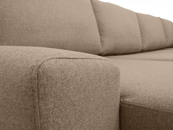 Угловой диван-кровать Petergof коричневого цвета  - лучшие Угловые диваны в INMYROOM