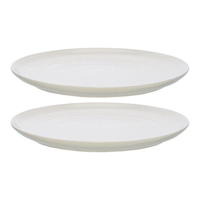 Набор тарелок in the village, D22 см, белые, 2 шт.