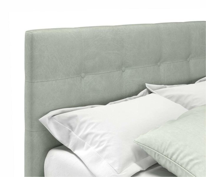 Кровать Selesta 160х200 серого цвета с ортопедическим основанием - купить Кровати для спальни по цене 22500.0