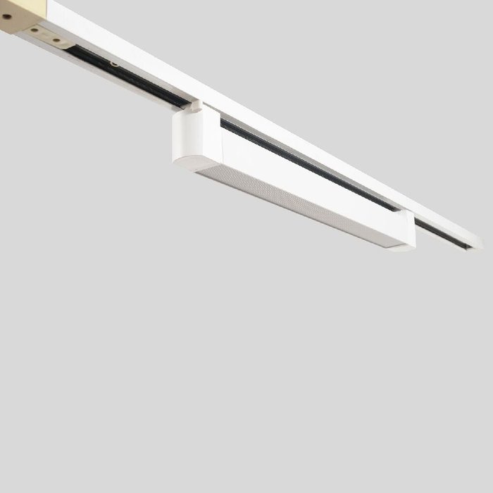 Трековый однофазный светильник Crystal Lux CLT 0.31 010 18W WH M4000K - лучшие Трековые светильники в INMYROOM