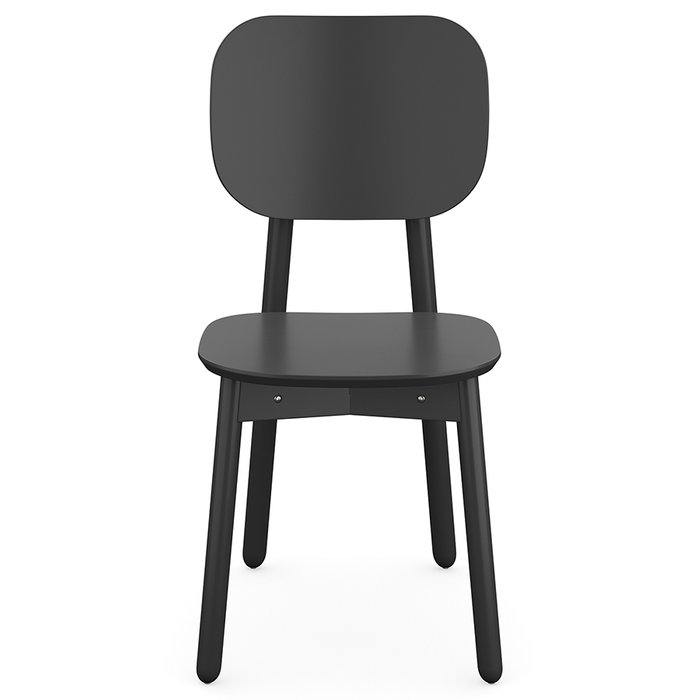 Стул Saga темно-серого цвета - купить Обеденные стулья по цене 25900.0