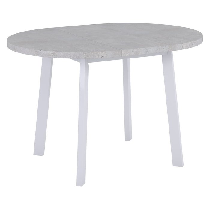 Раскладной обеденный стол Next M серого цвета - лучшие Обеденные столы в INMYROOM