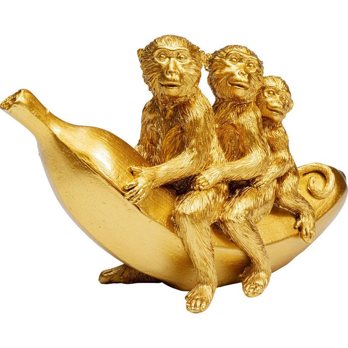 Статуэтка Banana золотого цвета - купить Фигуры и статуэтки по цене 3730.0