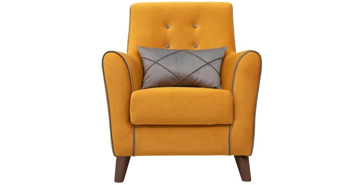 Кресло Френсис оранжевого цвета - лучшие Интерьерные кресла в INMYROOM