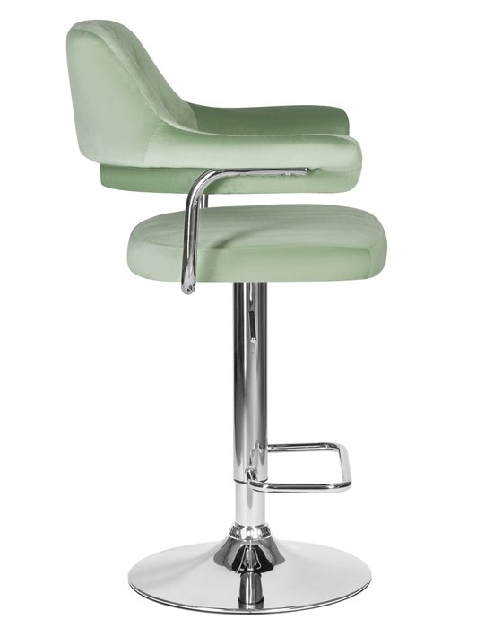 Стул барный Charly светло-зеленого цвета - лучшие Барные стулья в INMYROOM