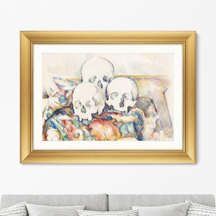 Репродукция картины The Three Skulls, 1902г.