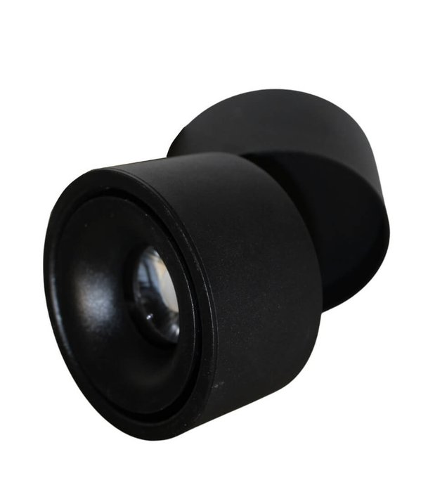 Накладной светильник Westos черного цвета - лучшие Встраиваемые споты в INMYROOM