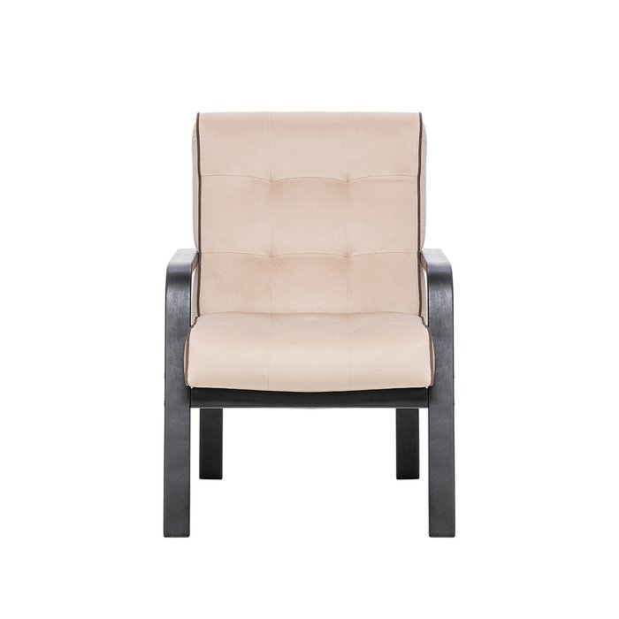 Кресло Модена светло-бежевого цвета - купить Интерьерные кресла по цене 15770.0