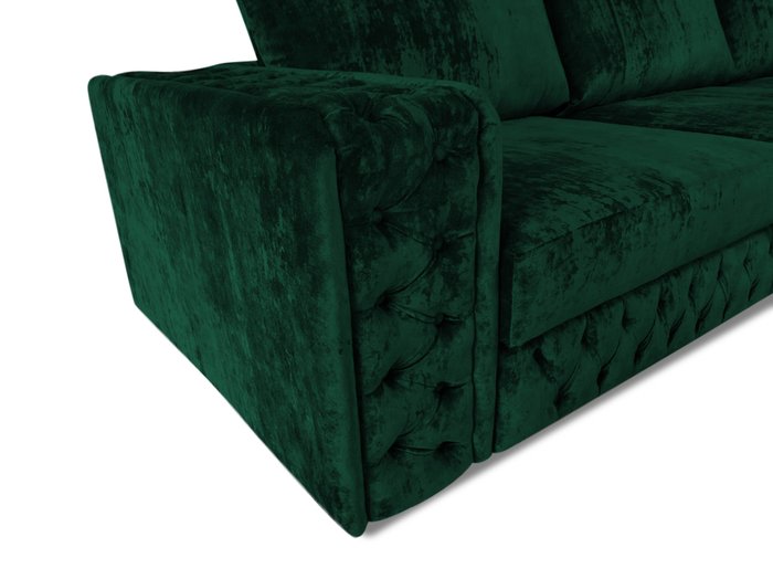 Угловой диван-кровать Прадо зеленого цвета - лучшие Угловые диваны в INMYROOM