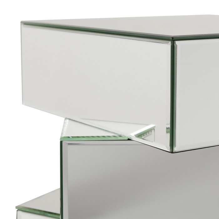Кофейный столик "Beziers" полностью покрытый зеркальными панелями - купить Кофейные столики по цене 22000.0
