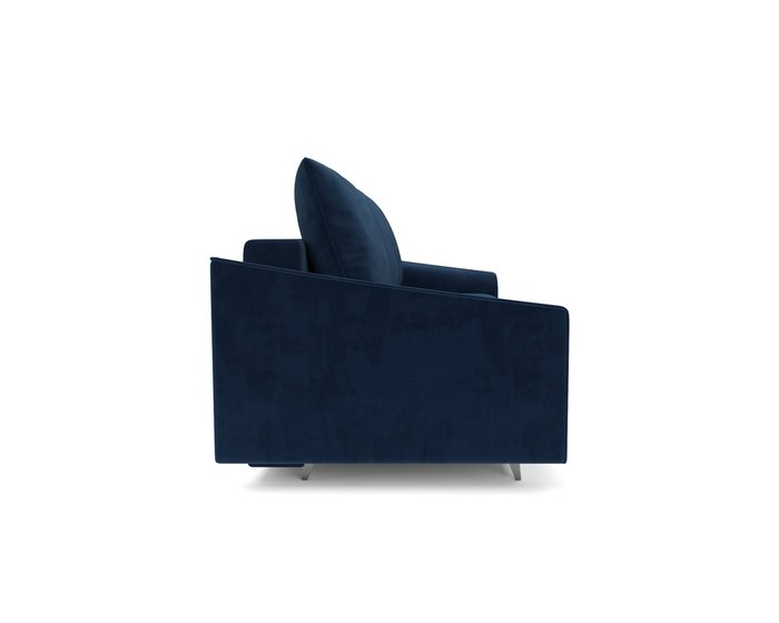 Прямой диван-кровать Уэльс темно-синего цвета - лучшие Прямые диваны в INMYROOM