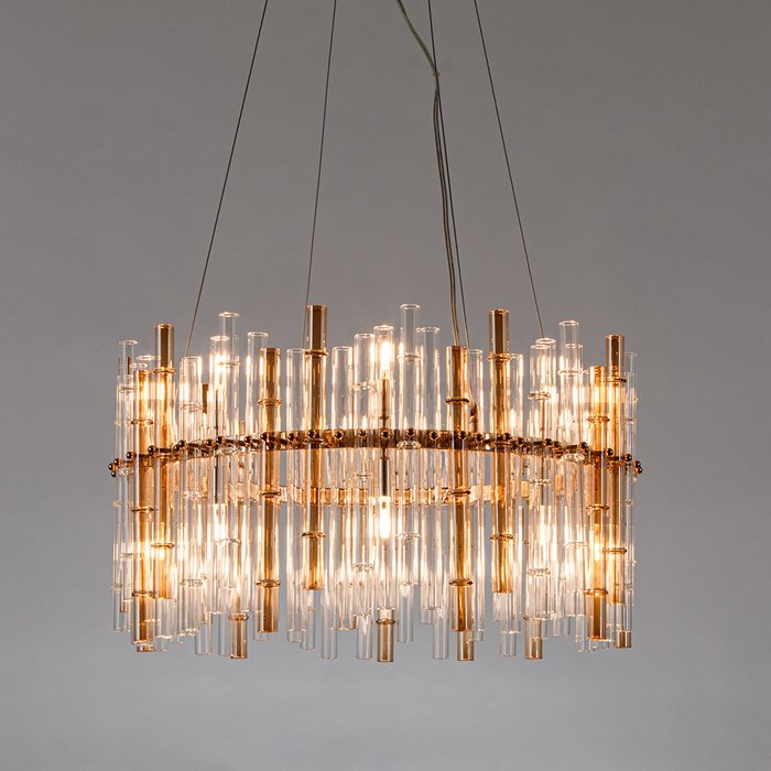Подвесная люстра Arte Lamp CRYSTALLA A4111LM-16GO - купить Подвесные люстры по цене 47990.0 Подвесная люстра Arte Lamp CRYSTALLA A4111LM-16GO - купить Подвесные люстры по цене 47990.0