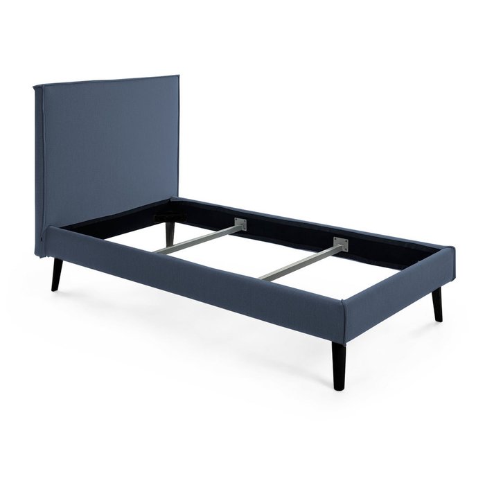 Кровать Этель 150х190 синего цвета