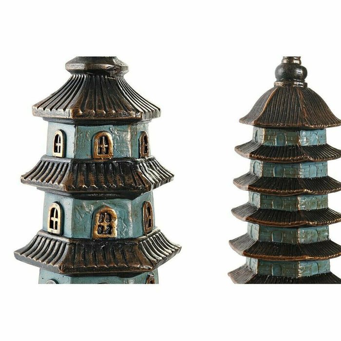 Декоративная фигура 15 x 17 x 50 cm бирюзовый Восточный (2 штук) - купить Фигуры и статуэтки по цене 15232.0