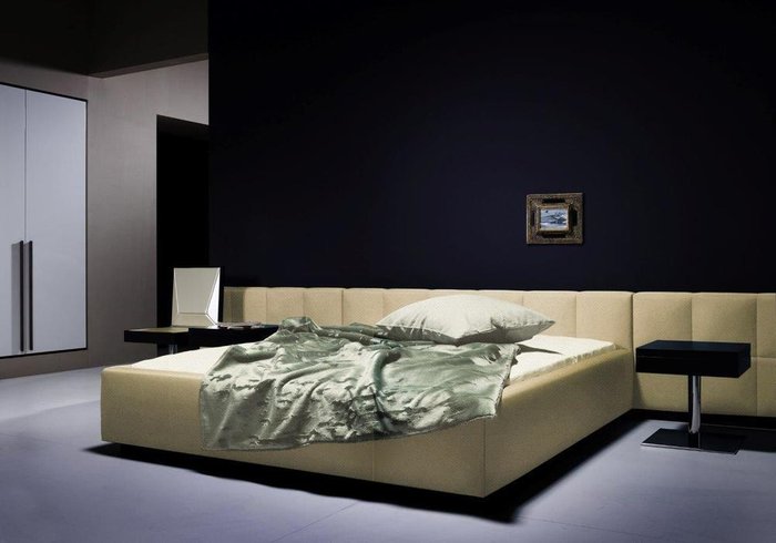 Кровать Ohen Grande Светло-бежевая 180х200 - купить Кровати для спальни по цене 309000.0