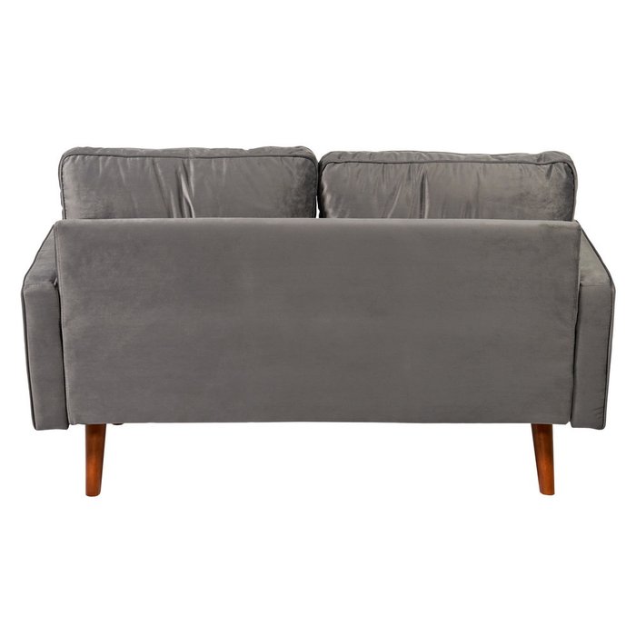 Диван Scott двухместный серого цвета - лучшие Прямые диваны в INMYROOM