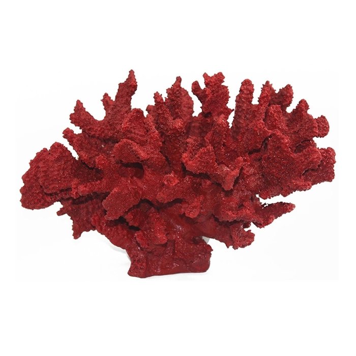 Фигурка Коралл в ярко-красном цвете