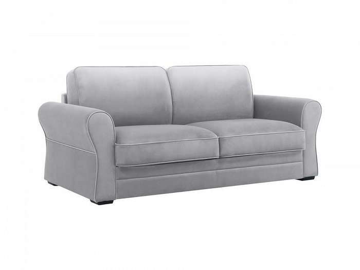 Двухместный диван-кровать Belgian серого цвета - купить Прямые диваны по цене 130806.0